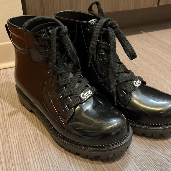 Circus by Sam Edelman black rain boots - Picture 4 of 7